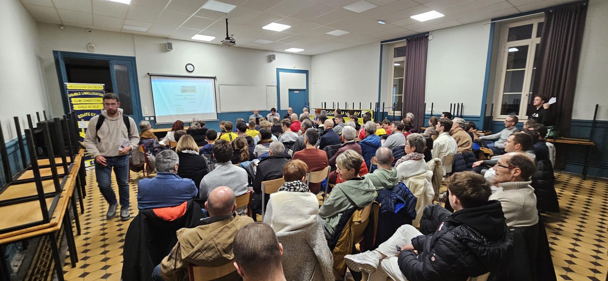 Le Vélo Club du Velay en Assemblée générale