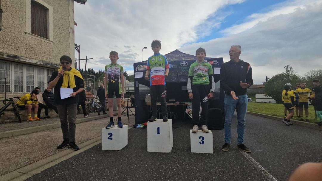 Podium U13 Elio