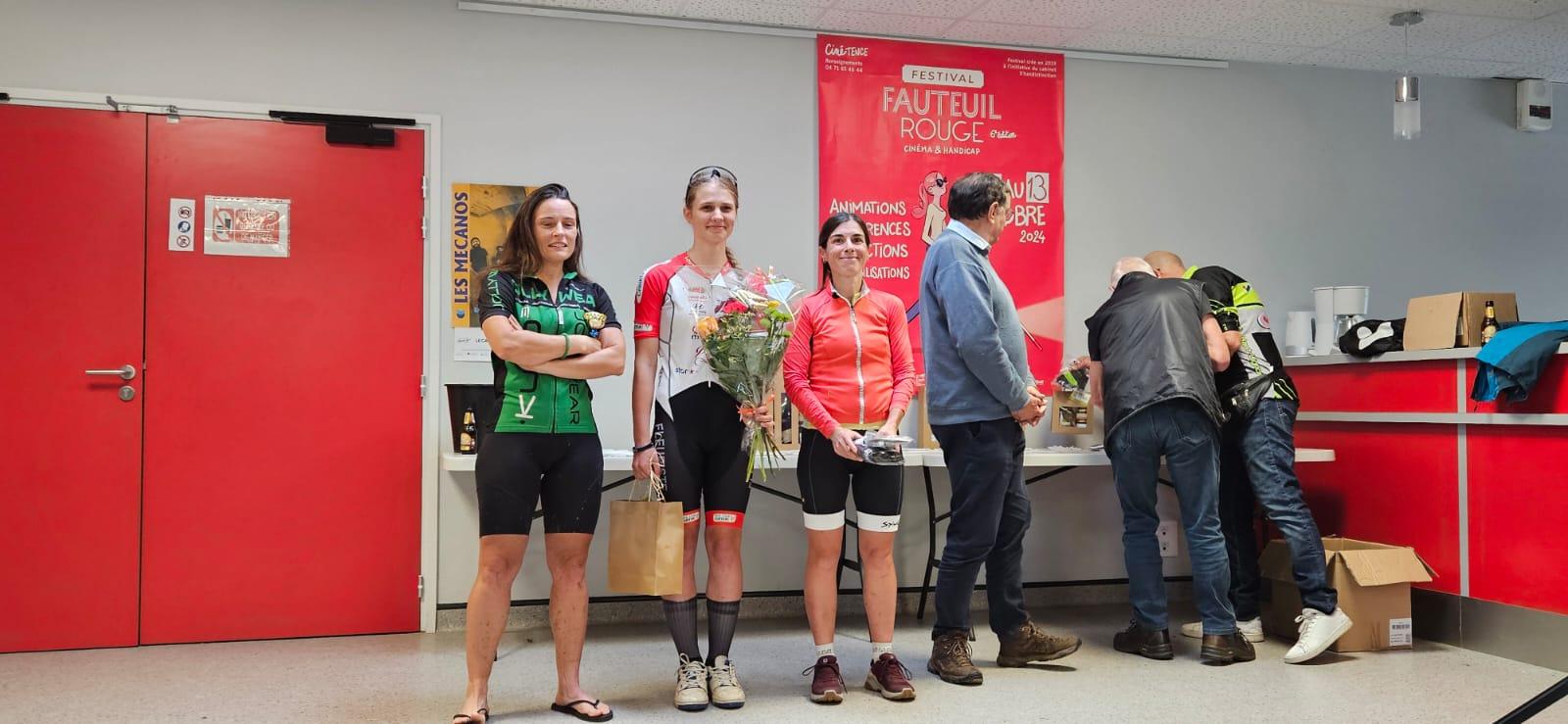 Podium féminin