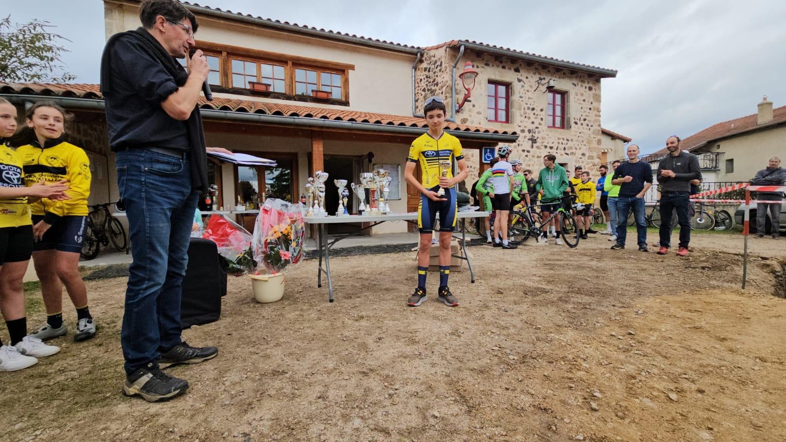 Tom vainqueur en U15